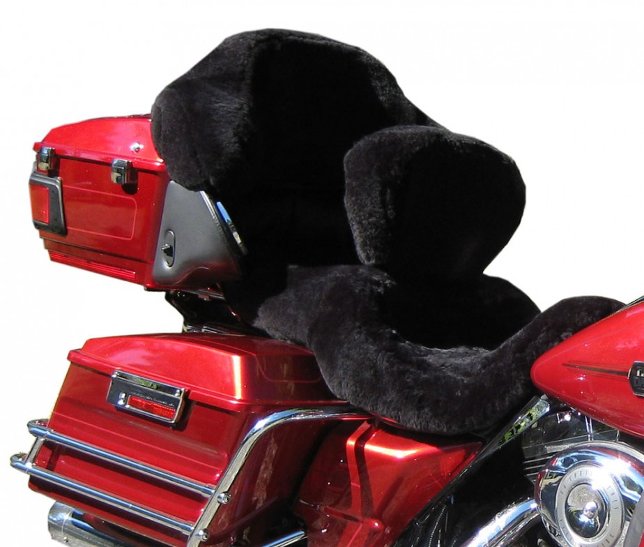 Sheepskin Motorcycle Seat Covers Custom | Ultimate Sheepskin
